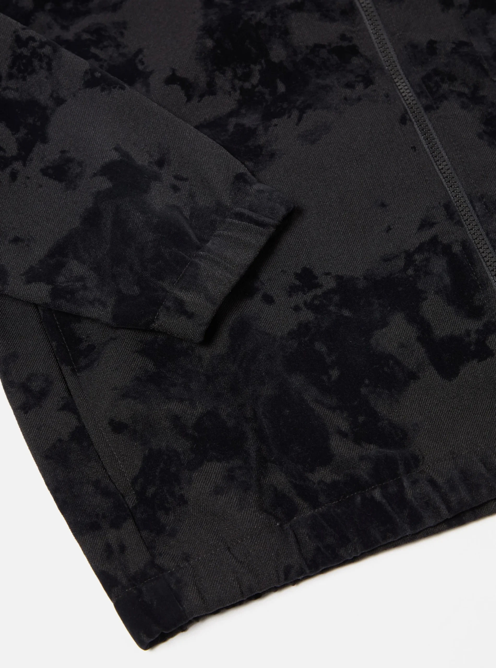 Store K Track Top In Black Japanese Flock Camo Men Jackets.