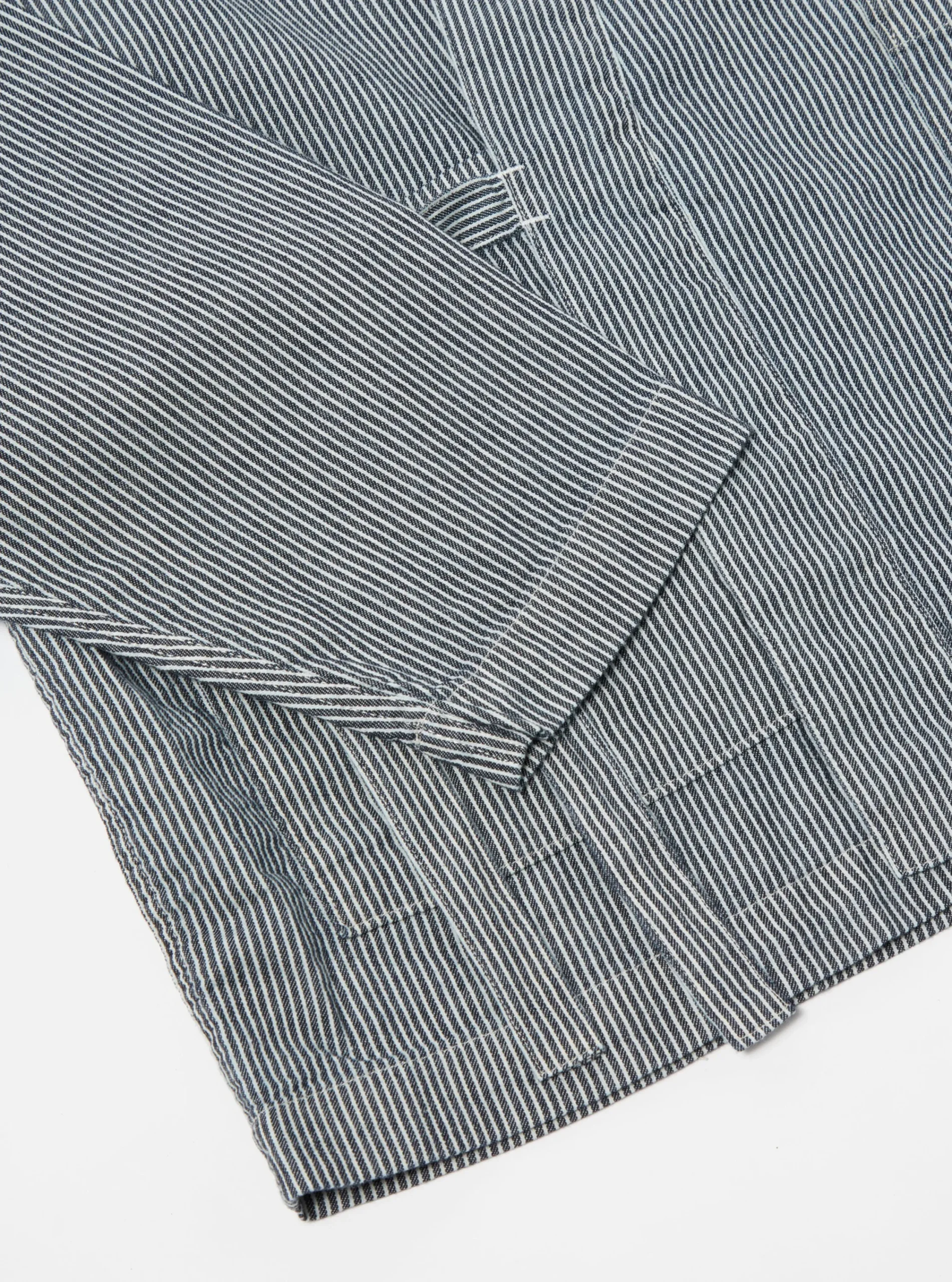 Discount Kyoto Work Jacket In Indigo Hickory Shirting Men Jackets.