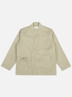 Fashion Kyoto Work Jacket In Stone Twill Men Jackets.