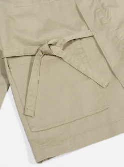 Fashion Kyoto Work Jacket In Stone Twill Men Jackets.