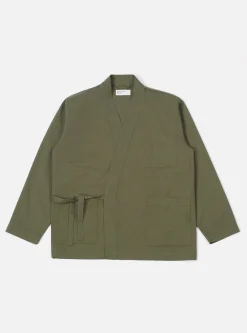 Outlet Kyoto Work Jacket In Light Olive Twill Men Jackets.
