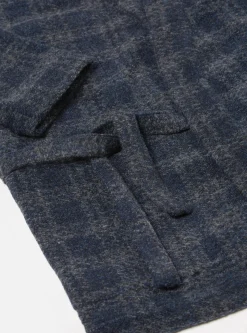 Best Sale Kyoto Work Jacket In Navy Swarm Fleece Men Fleece.
