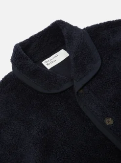Flash Sale Lancaster Jacket In Navy Mountain Fleece Men Fleece.