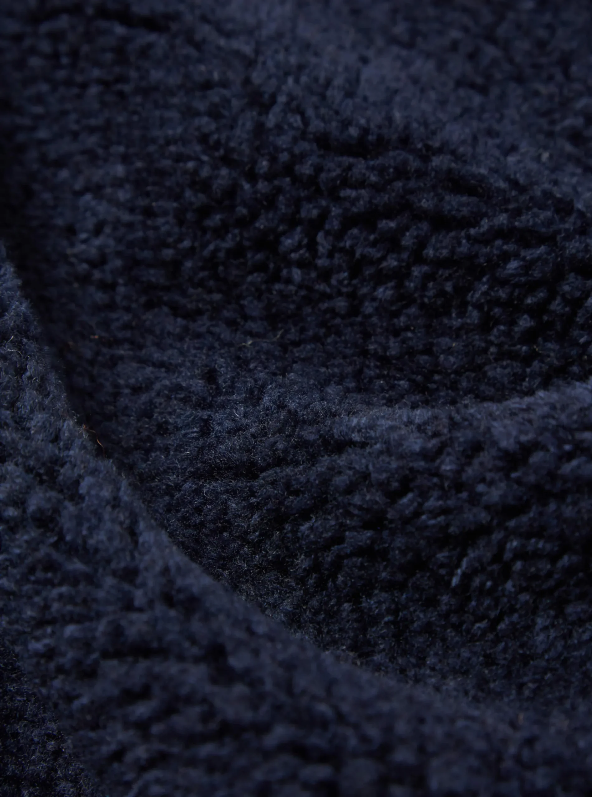 Flash Sale Lancaster Jacket In Navy Mountain Fleece Men Fleece.