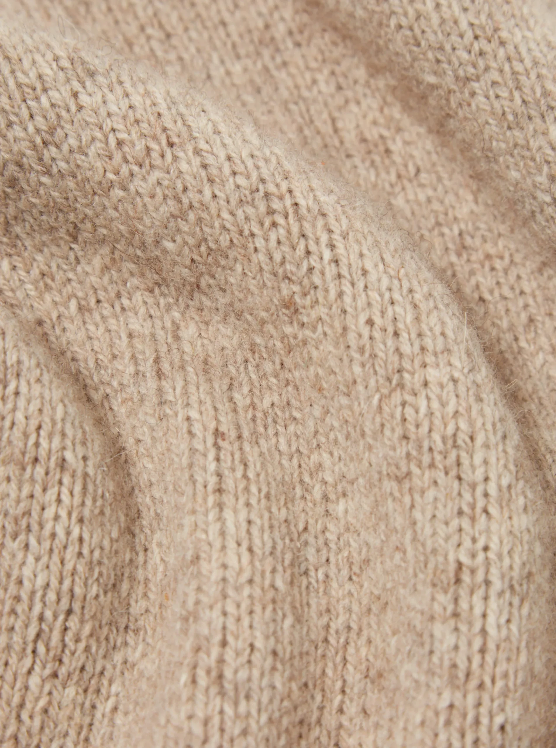 Store Langdale Cardigan In Oatmeal Eco Wool Men Knitwear.