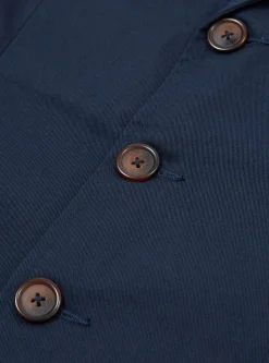Cheap London Jacket In Navy Twill Men Jackets.