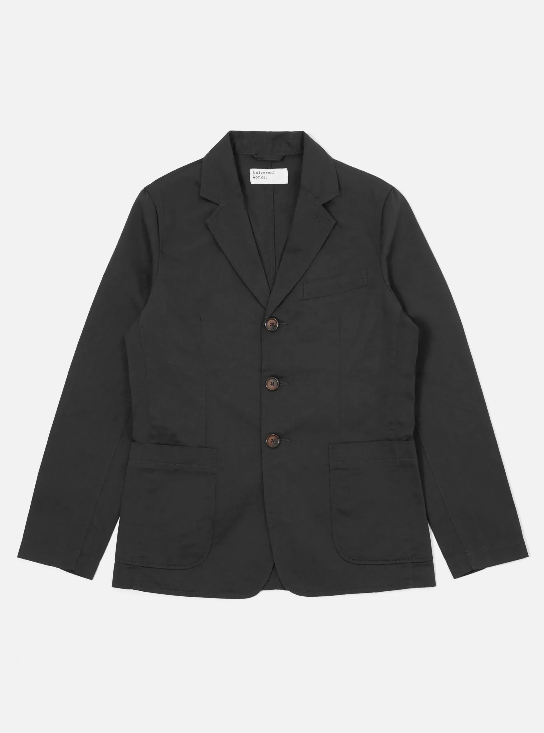Discount London Jacket In Black Twill Men Jackets.