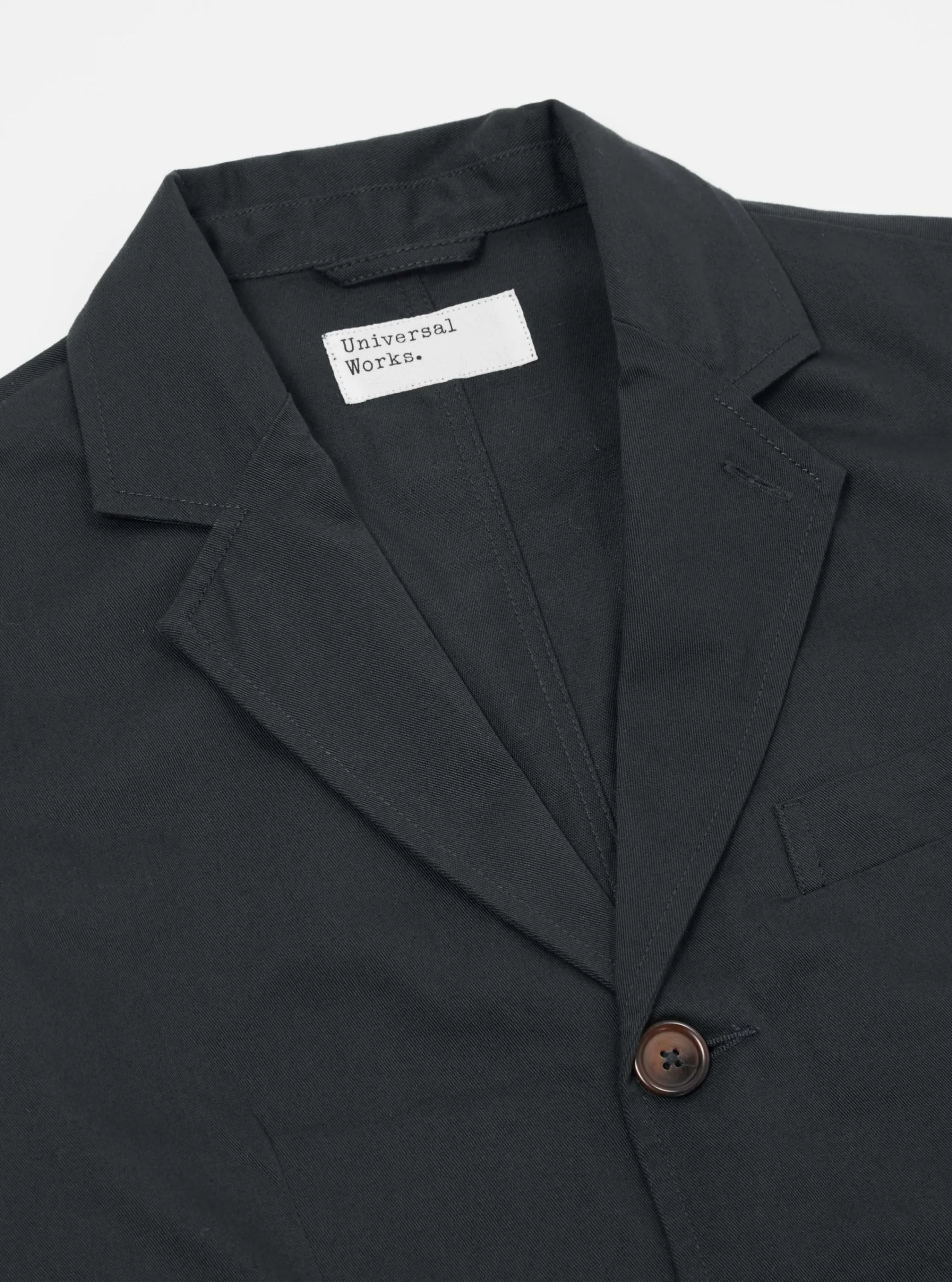 Discount London Jacket In Black Twill Men Jackets.