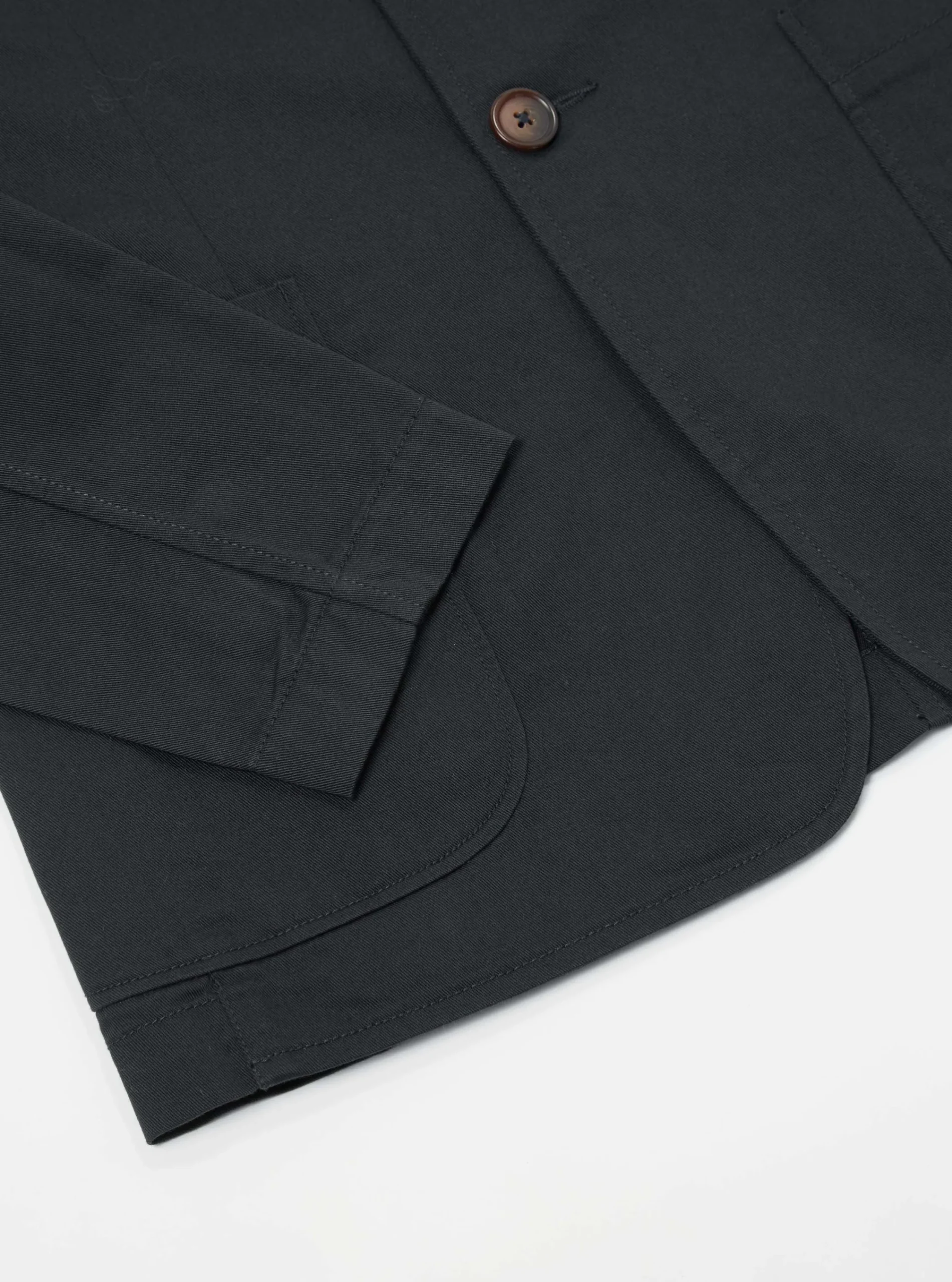Discount London Jacket In Black Twill Men Jackets.