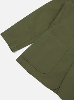 Store London Jacket In Light Olive Twill Men Jackets.