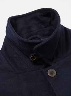 Online Long Swing Overcoat In Navy Mowbray Men Coats & Outerwear.