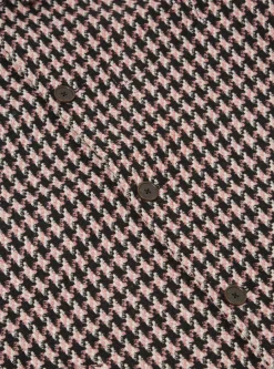 Cheap Long Swing Overcoat In Pink Cortina Tweed Men Coats & Outerwear.