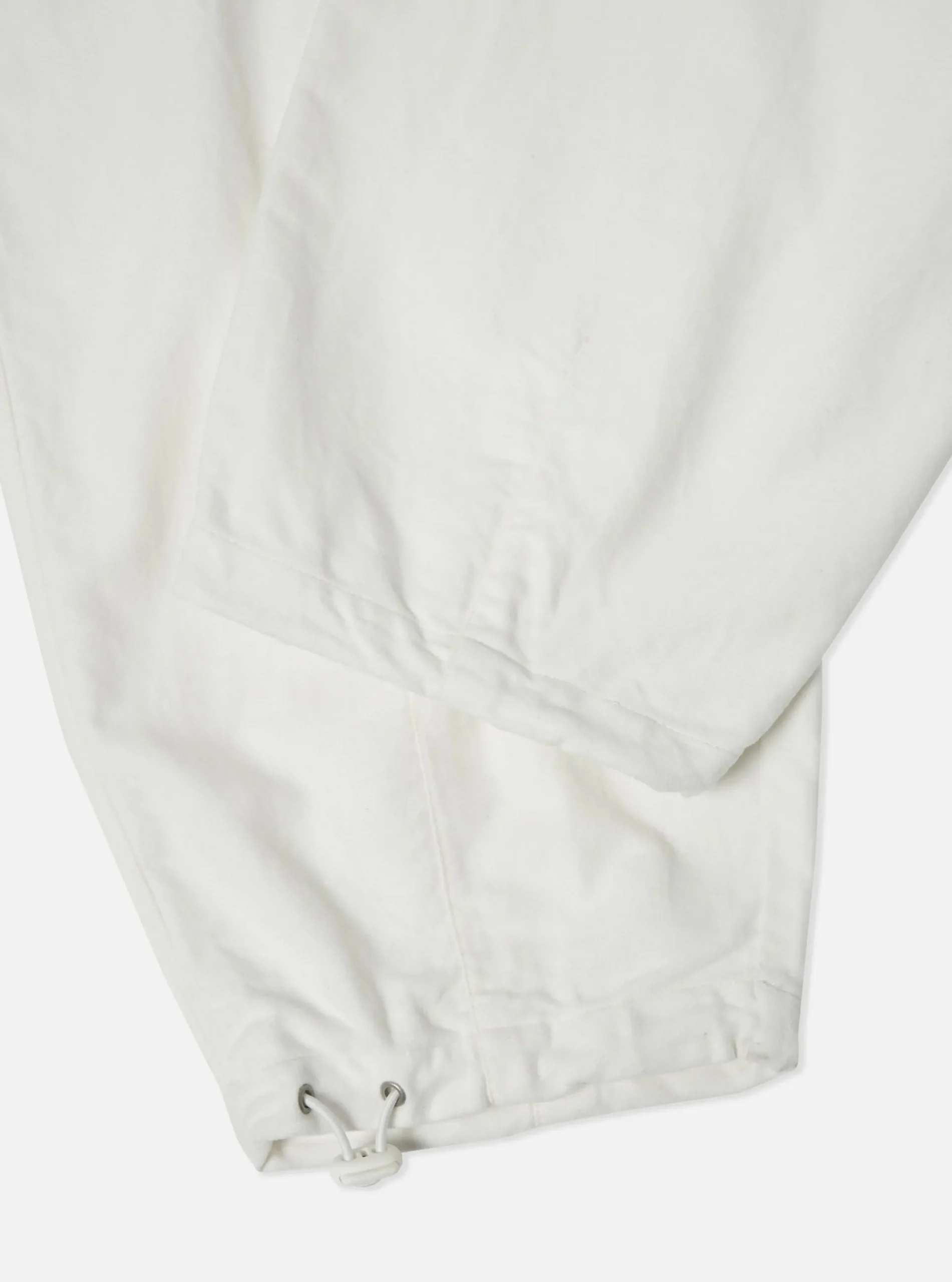 Hot Loose Cargo Pant In Ecru Lightweight Moleskin Men Trousers.