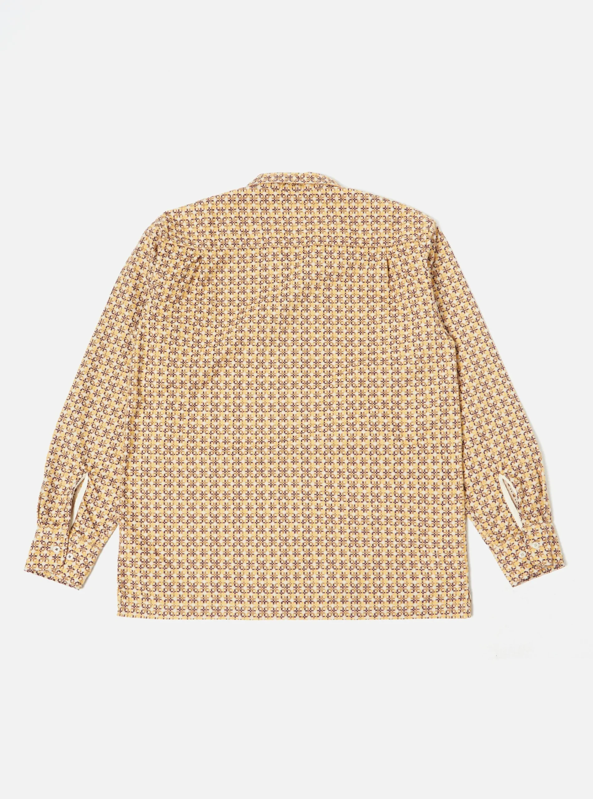 Cheap L/S Camp Shirt In Taupe Carlos Cotton Men Overshirts.