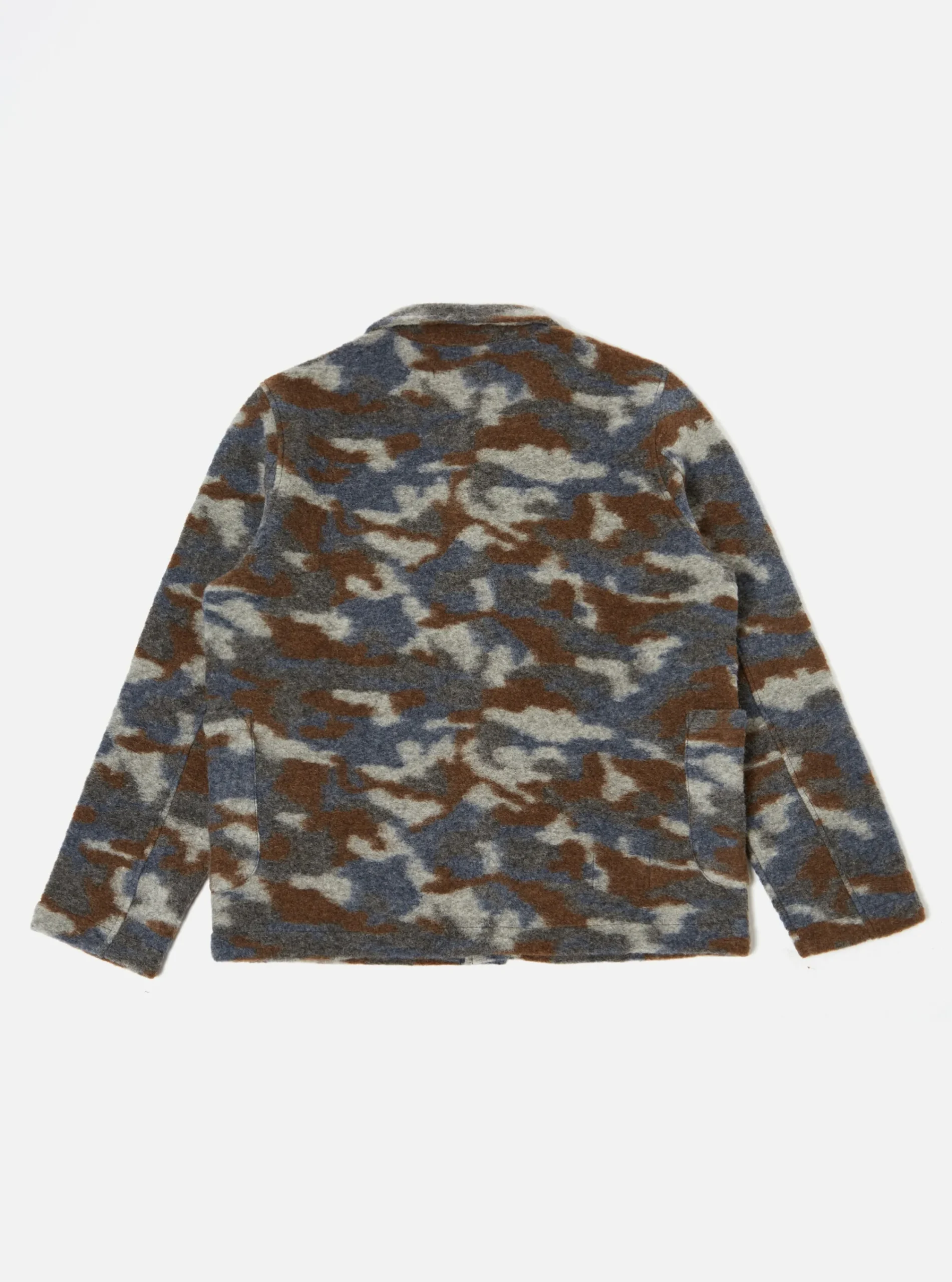 Outlet Lumber Jacket In Grey Dwight Wool Fleece Men Fleece.