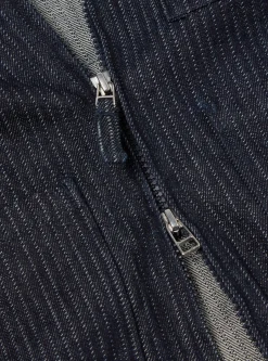 Online Marine Gilet In Indigo Japanese Twill Denim Men Waistcoats & Gilets.
