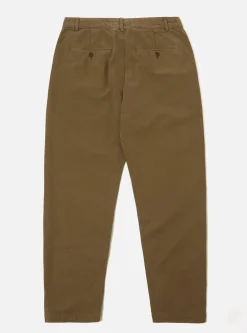 New Military Chino In Olive Canvas Men Suiting.
