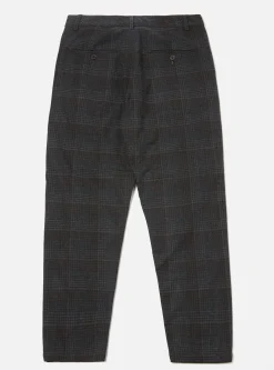 Fashion Military Chino In Charcoal Reuse Wool Mix Men Suiting.