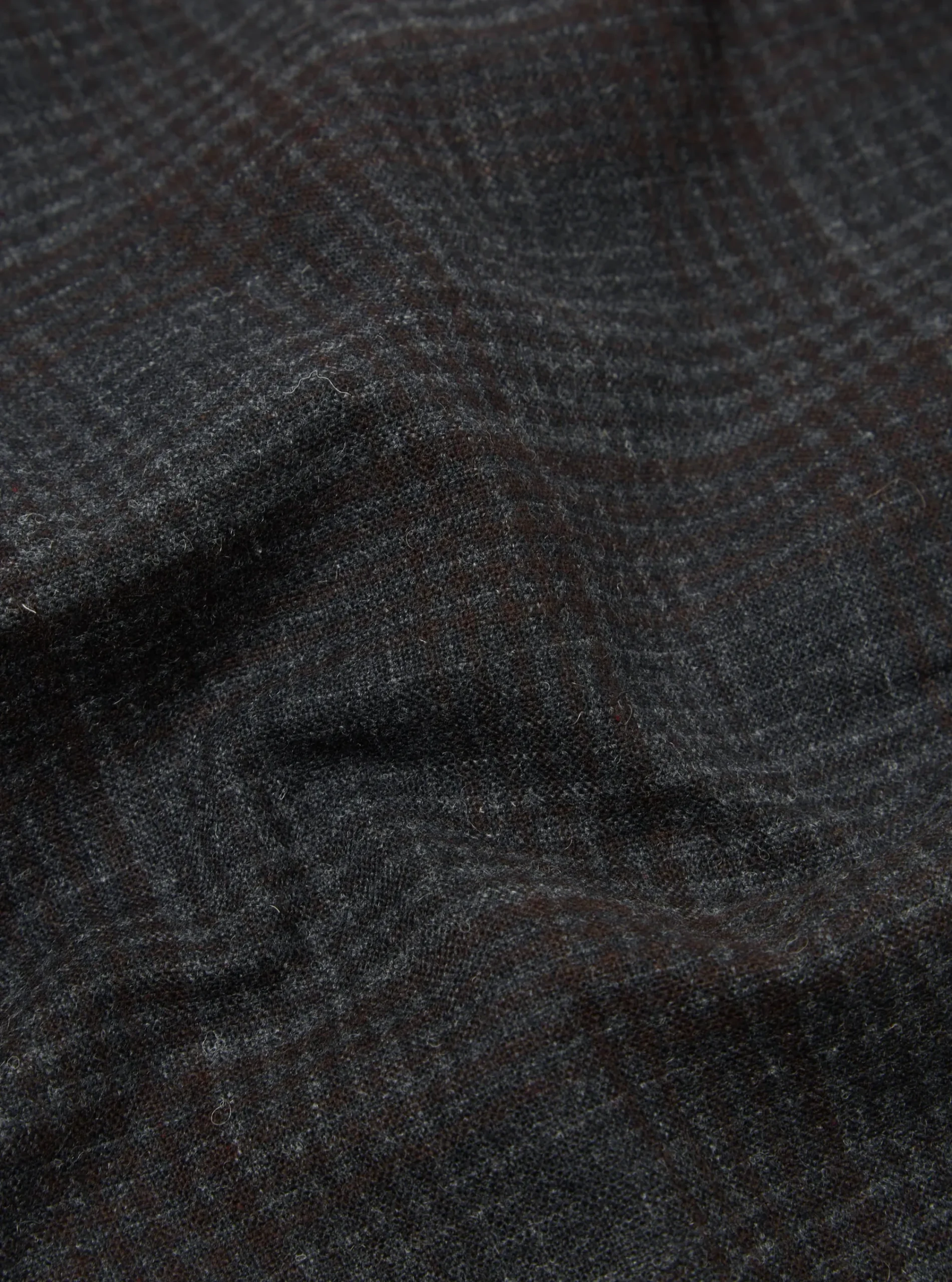 Fashion Military Chino In Charcoal Reuse Wool Mix Men Suiting.