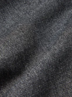 Cheap Military Chino In Grey Upcycled Italian Tweed Men Suiting.
