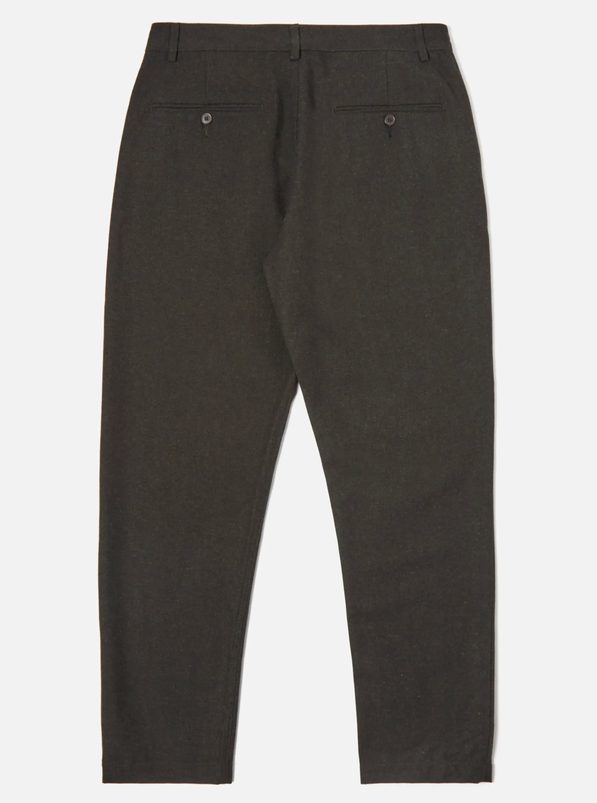 Cheap Military Chino In Olive Upcycled Italian Tweed Men Suiting.