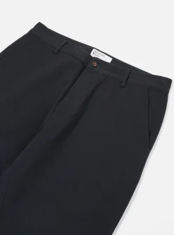 Clearance Military Chino In Black Twill Men Suiting.