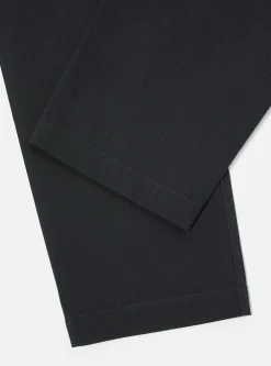 Clearance Military Chino In Black Twill Men Suiting.