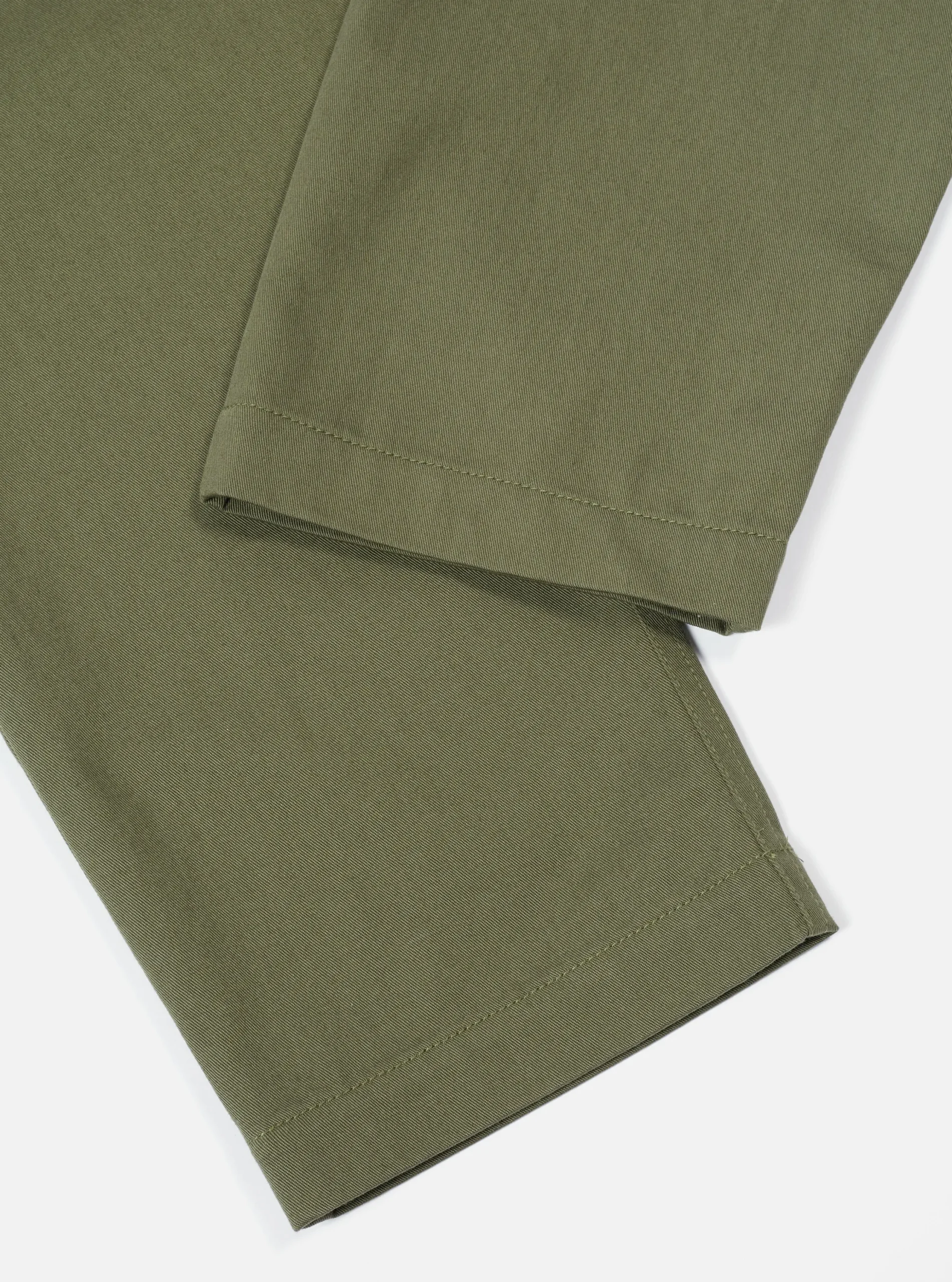 Clearance Military Chino In Light Olive Twill Men Suiting.