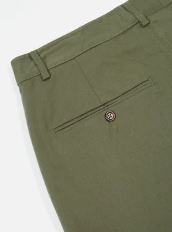 Clearance Military Chino In Light Olive Twill Men Suiting.