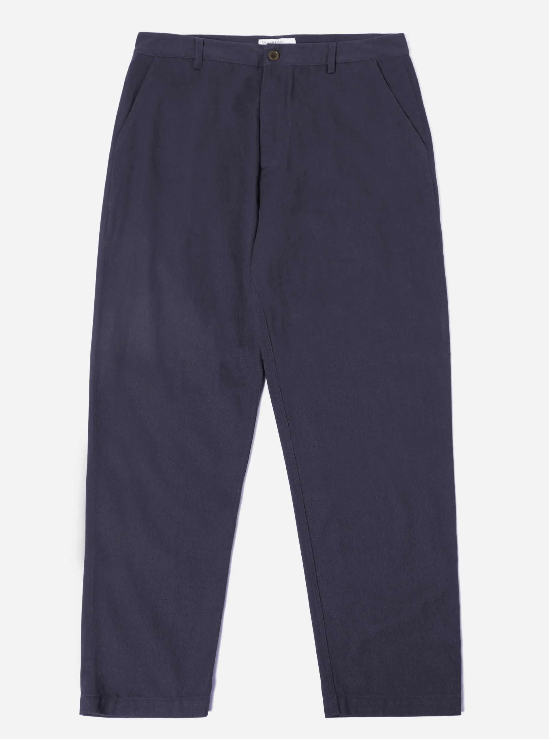 Outlet Military Chino In Navy Winter Twill Men Suiting.