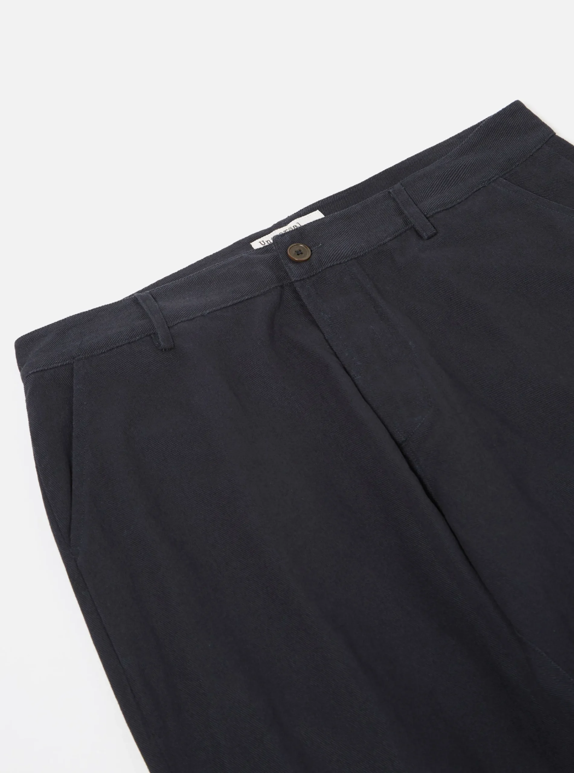 Outlet Military Chino In Navy Winter Twill Men Suiting.