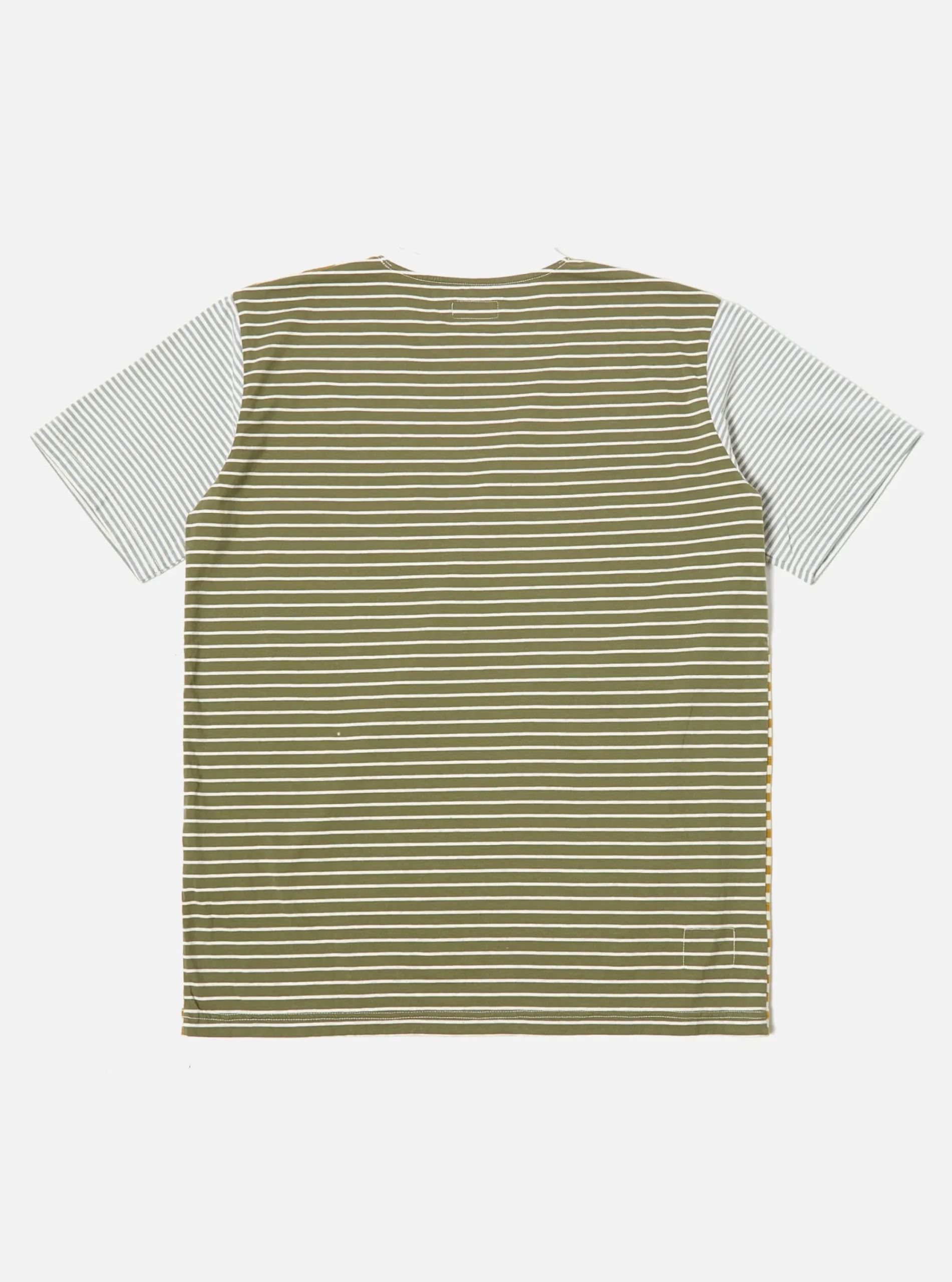 Hot Mixed Tee In Ecru/Mustard Dead Stock Jersey Men Tees & Sweats.