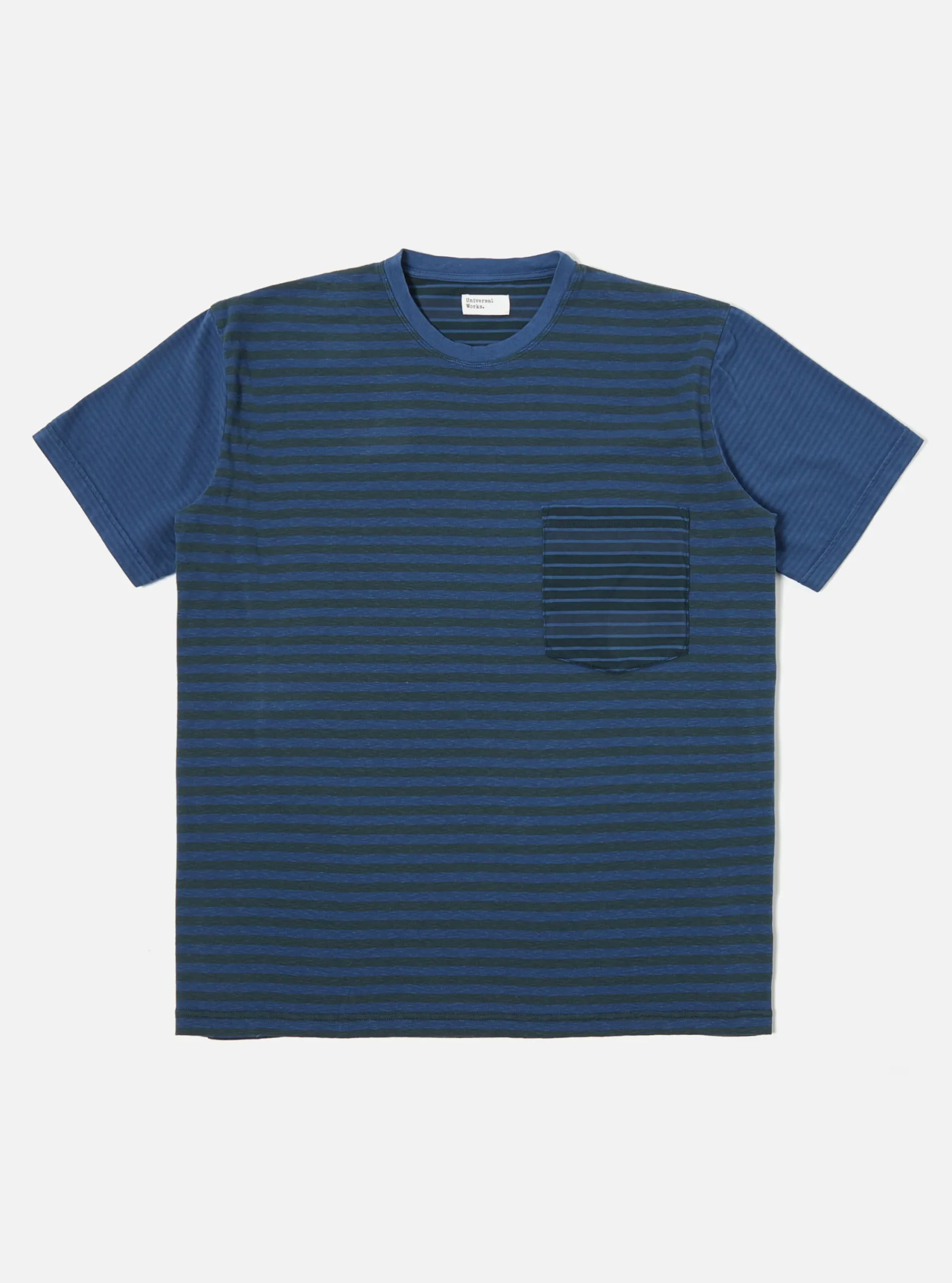 Store Mixed Tee In Navy O/D Dead Stock Jersey Men Tees & Sweats.