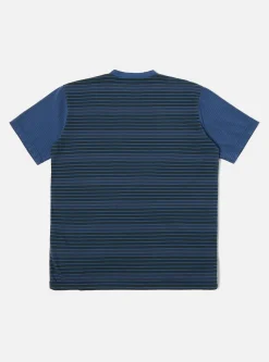 Store Mixed Tee In Navy O/D Dead Stock Jersey Men Tees & Sweats.