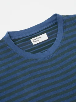 Store Mixed Tee In Navy O/D Dead Stock Jersey Men Tees & Sweats.
