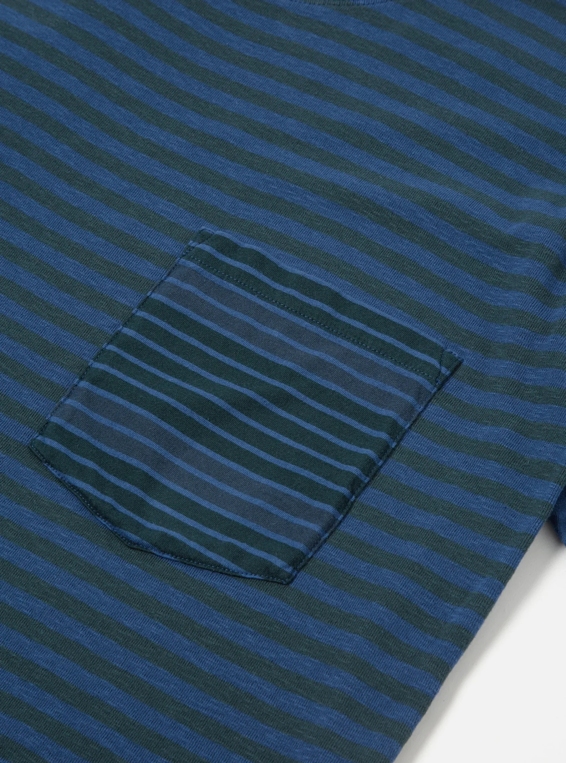Store Mixed Tee In Navy O/D Dead Stock Jersey Men Tees & Sweats.