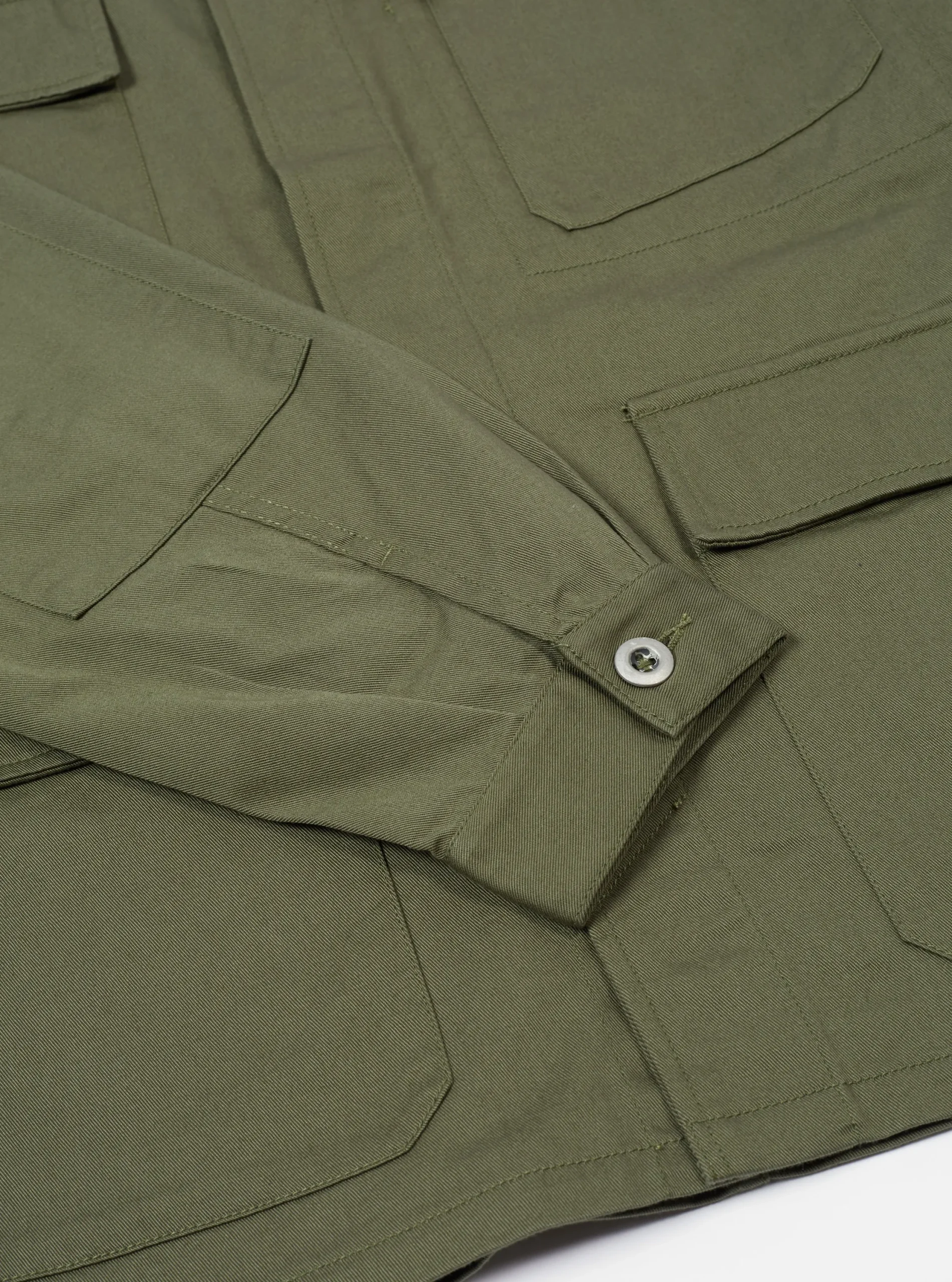 Clearance Mw Fatigue Jacket In Light Olive Twill Men Jackets.
