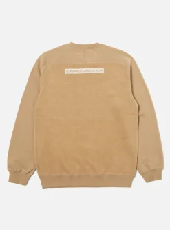 Best Sale 'Mystery Train' Print Sweatshirt In Sand Brushback Men Tees & Sweats.