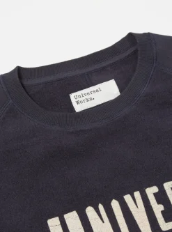 Cheap 'Mystery Train' Print Sweatshirt In Navy Brushback Men Tees & Sweats.