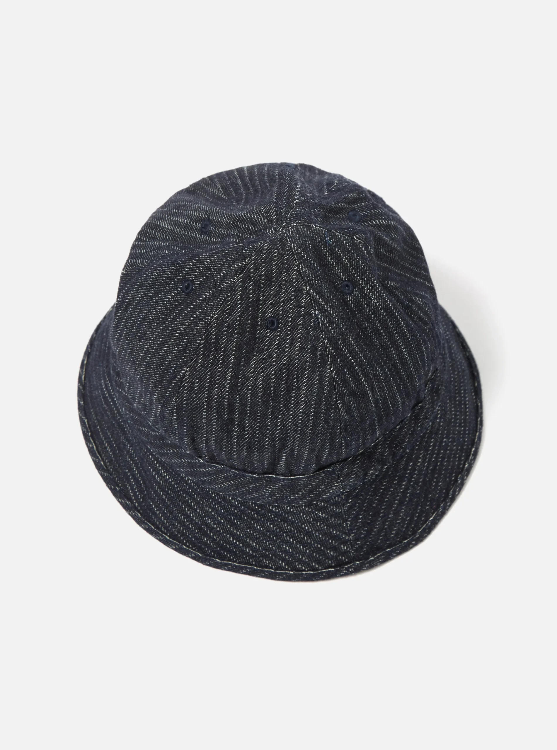Cheap Naval Hat In Indigo Japanese Twill Denim Men Accessories.