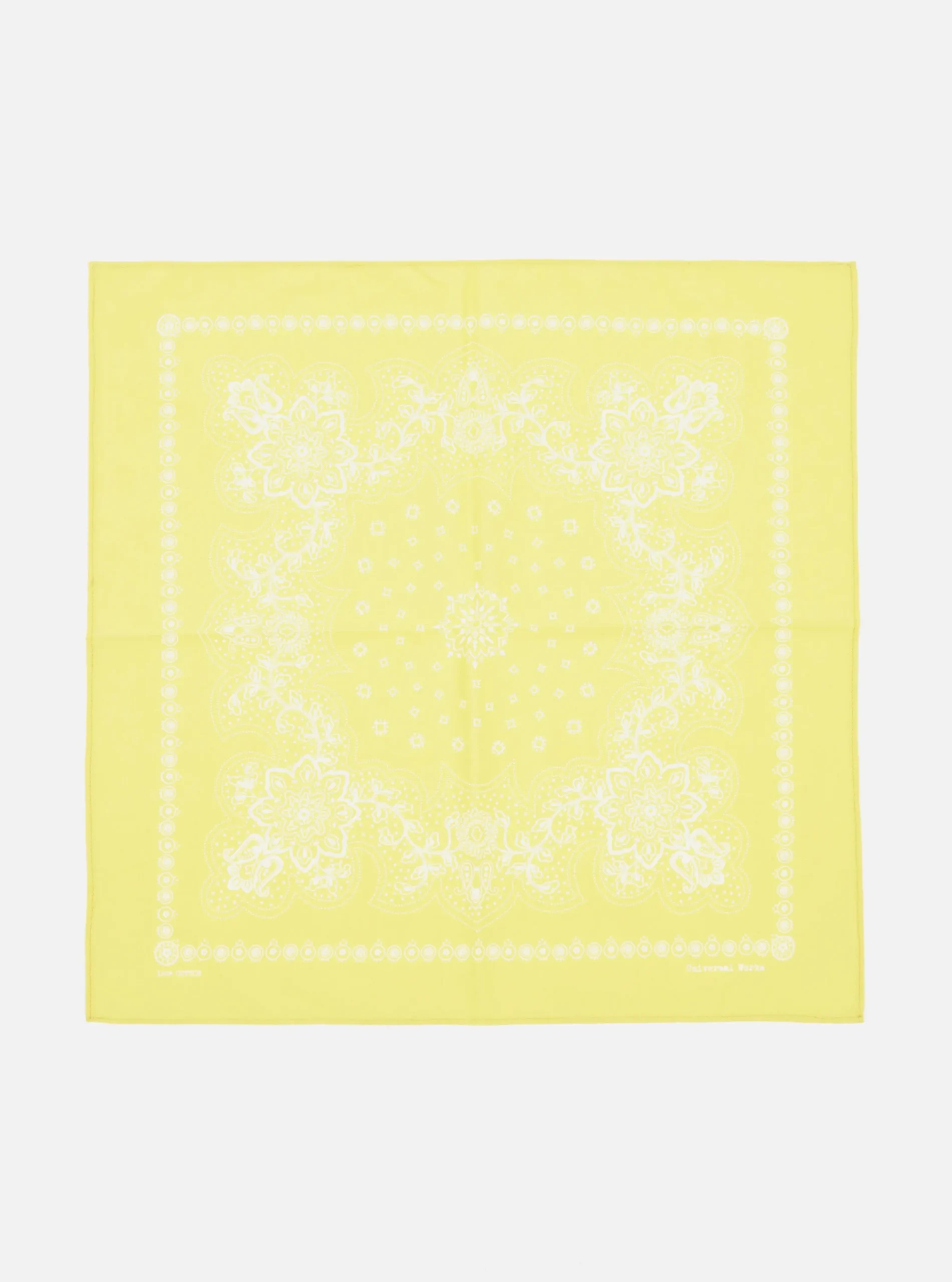 Online Neckerchief In Yellow Classic Bandana Men Accessories.