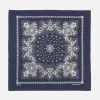 Outlet Neckerchief In Navy Classic Bandana Men Accessories.