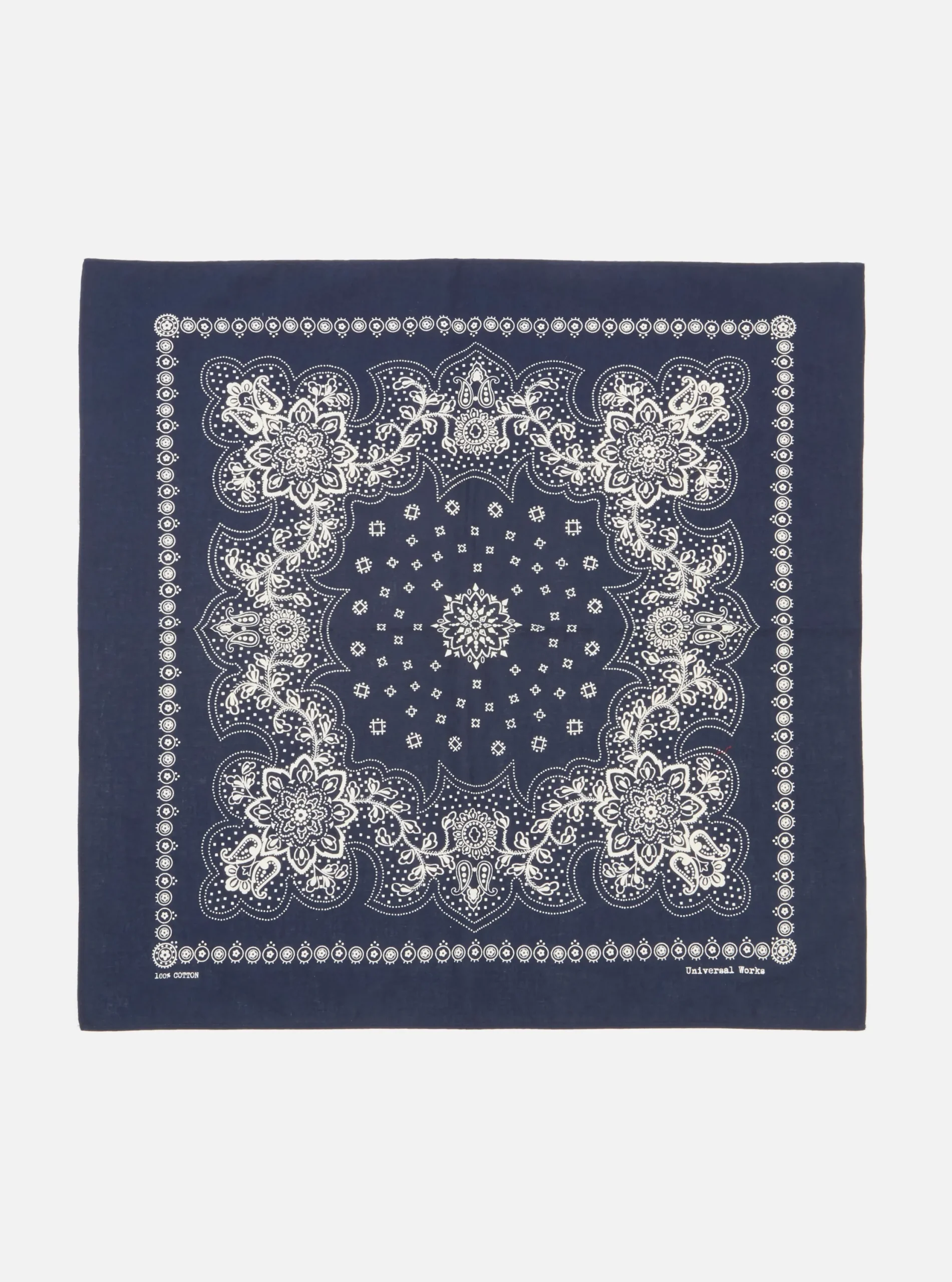 Outlet Neckerchief In Navy Classic Bandana Men Accessories.