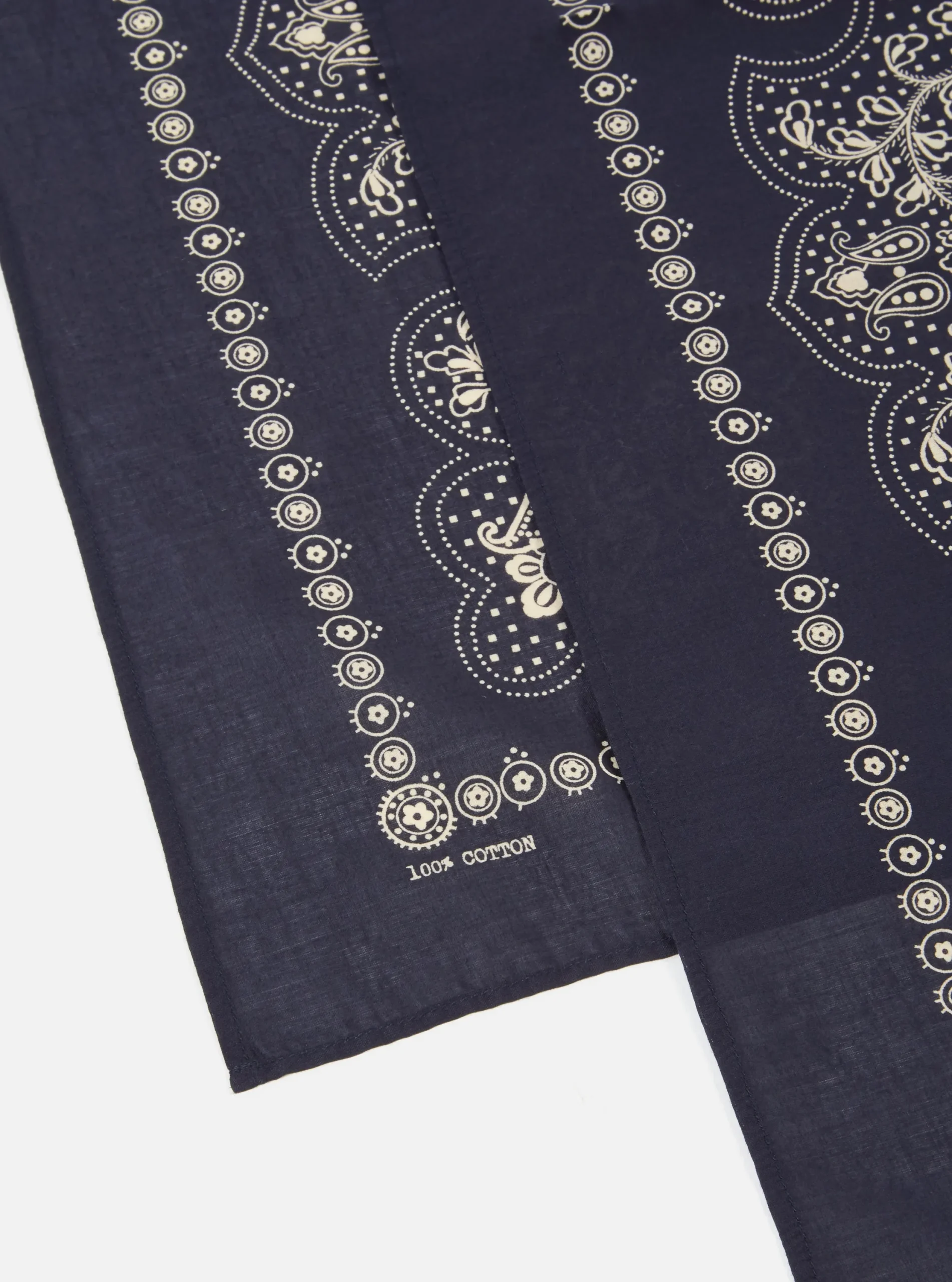 Outlet Neckerchief In Navy Classic Bandana Men Accessories.