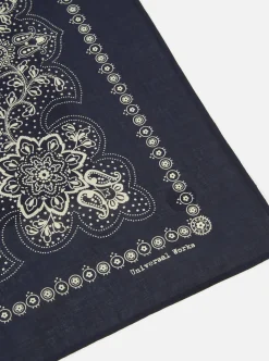 Outlet Neckerchief In Navy Classic Bandana Men Accessories.