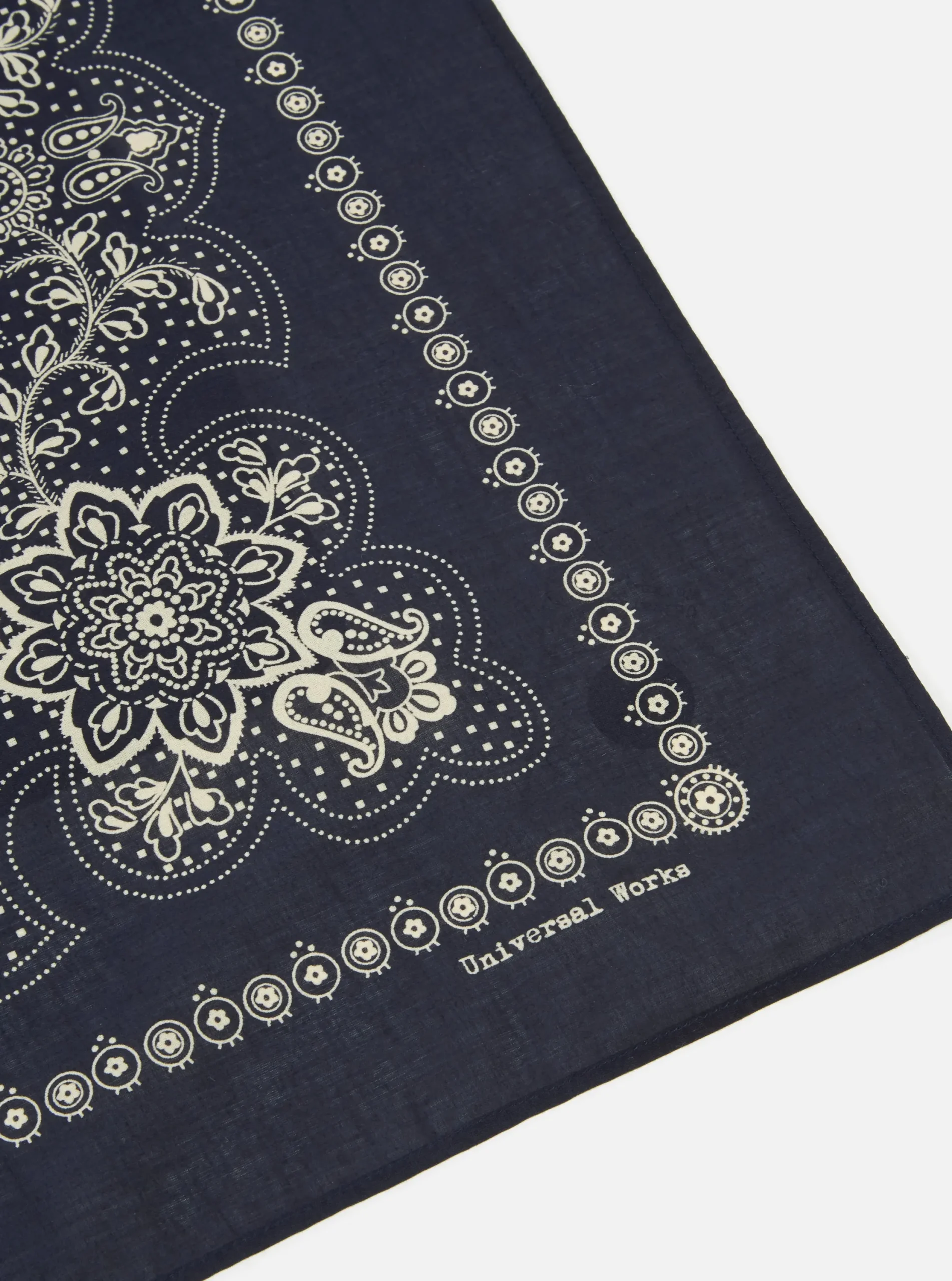 Outlet Neckerchief In Navy Classic Bandana Men Accessories.