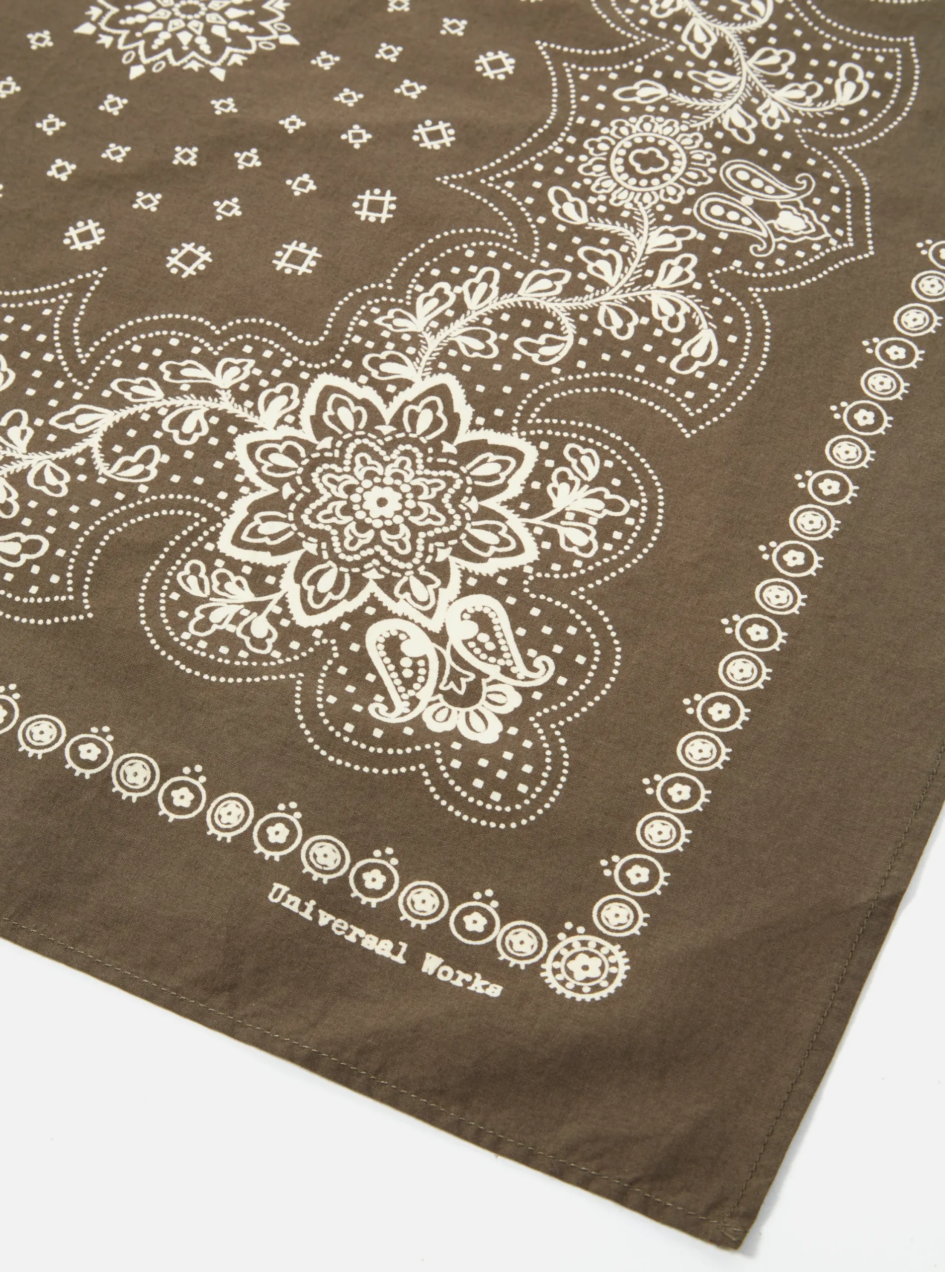 Clearance Neckerchief In Olive Classic Bandana Men Accessories.