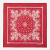 Fashion Neckerchief In Red Classic Bandana Men Accessories.