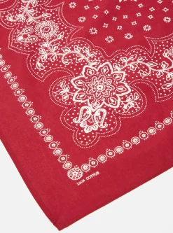Fashion Neckerchief In Red Classic Bandana Men Accessories.