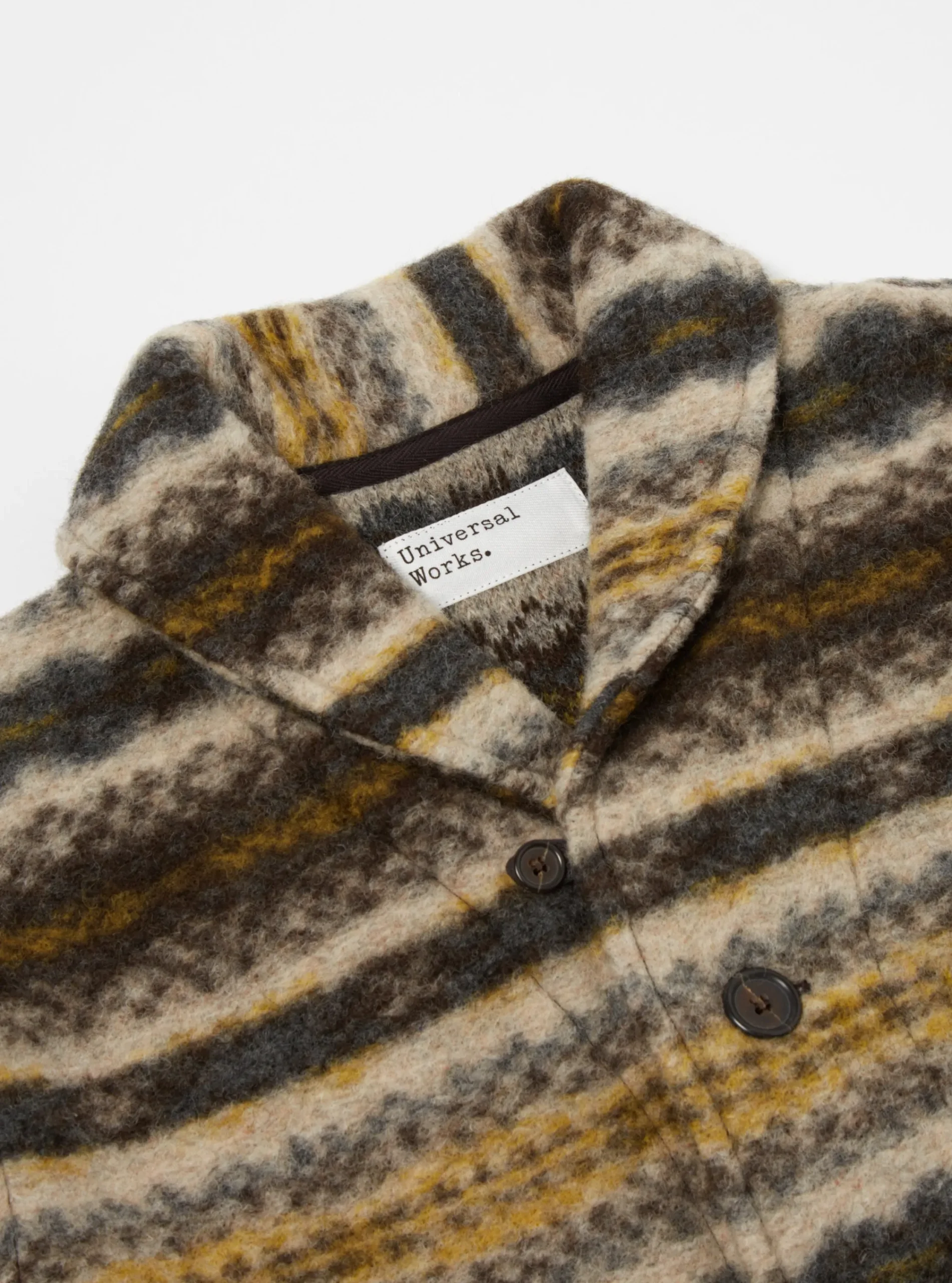 Shop New York Cardigan In Fairisle Wool Mix Men Fleece.